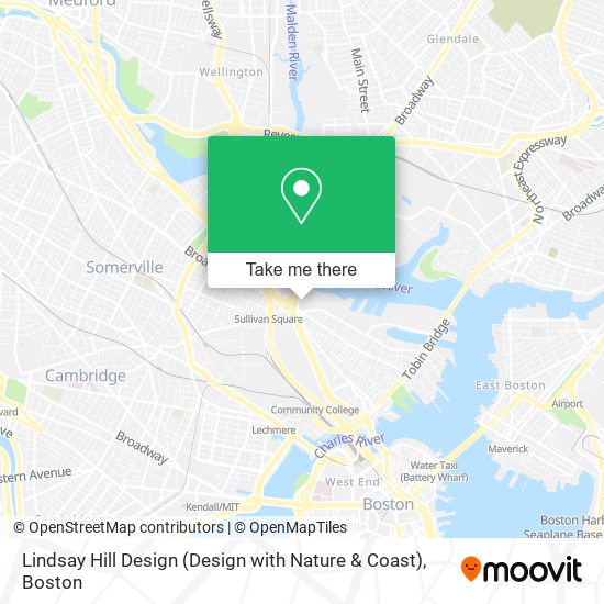 Mapa de Lindsay Hill Design (Design with Nature & Coast)