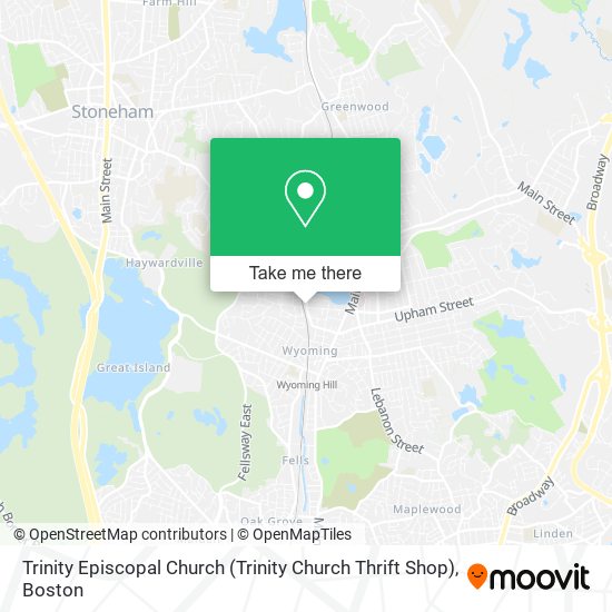 Mapa de Trinity Episcopal Church (Trinity Church Thrift Shop)