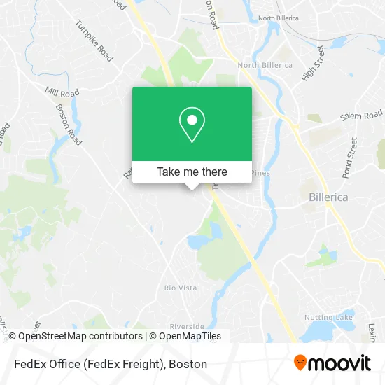 FedEx Office (FedEx Freight) map