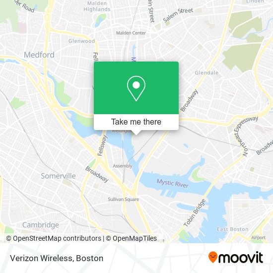 Verizon Wireless map