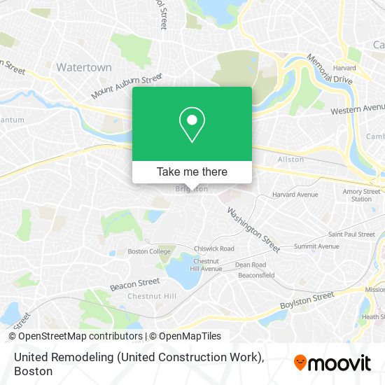 Mapa de United Remodeling (United Construction Work)