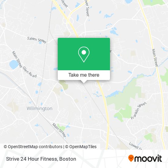 Strive 24 Hour Fitness map