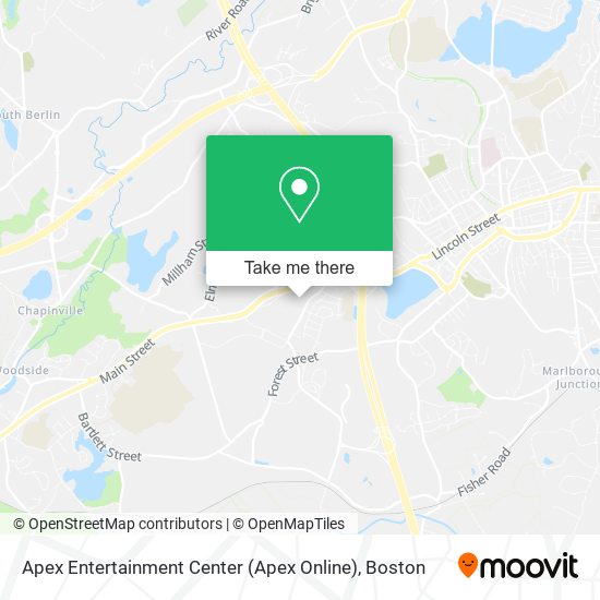 Apex Entertainment Center (Apex Online) map