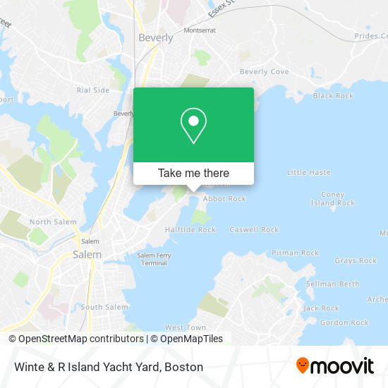 Winte & R Island Yacht Yard map