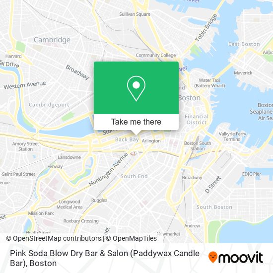 Mapa de Pink Soda Blow Dry Bar & Salon (Paddywax Candle Bar)