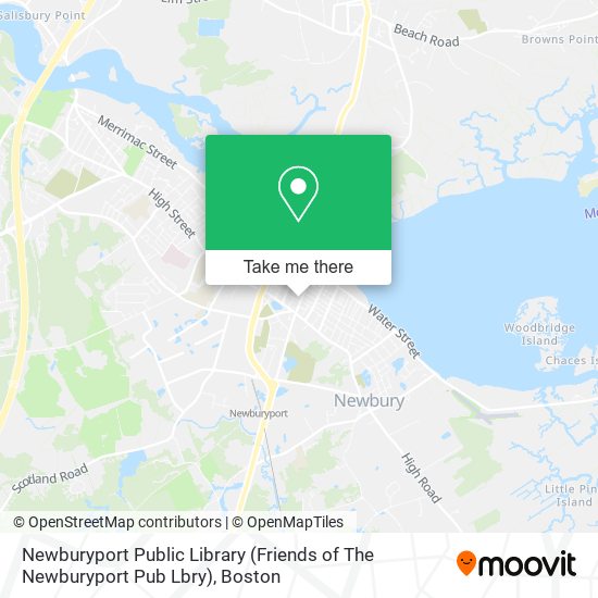 Newburyport Public Library (Friends of The Newburyport Pub Lbry) map