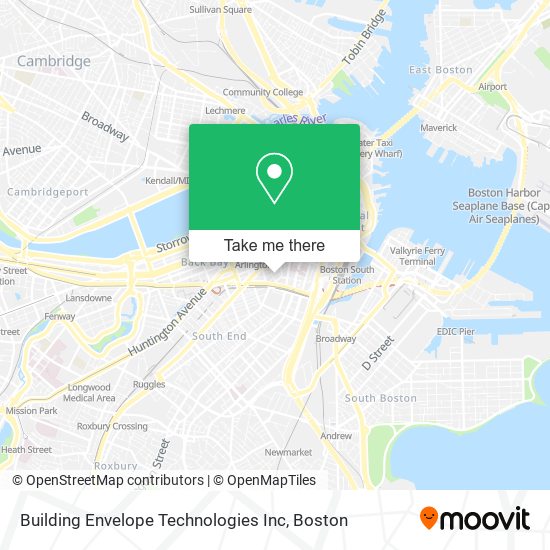 Mapa de Building Envelope Technologies Inc