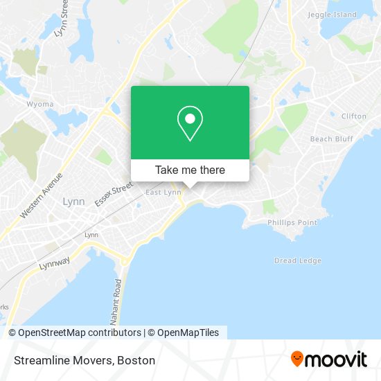 Streamline Movers map