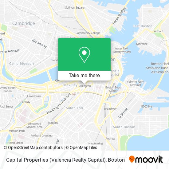 Mapa de Capital Properties (Valencia Realty Capital)