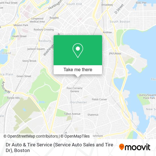 Mapa de Dr Auto & Tire Service (Service Auto Sales and Tire Dr)