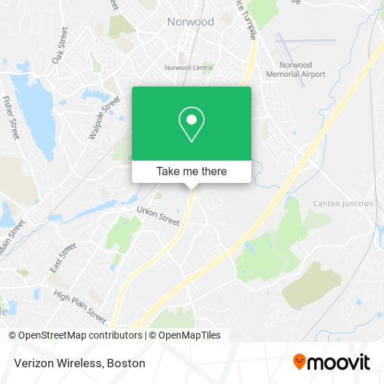 Verizon Wireless map