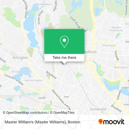 Master William's (Master Williams) map