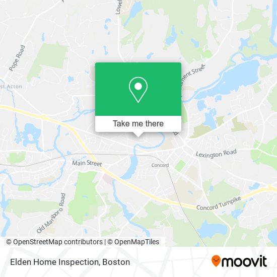 Elden Home Inspection map