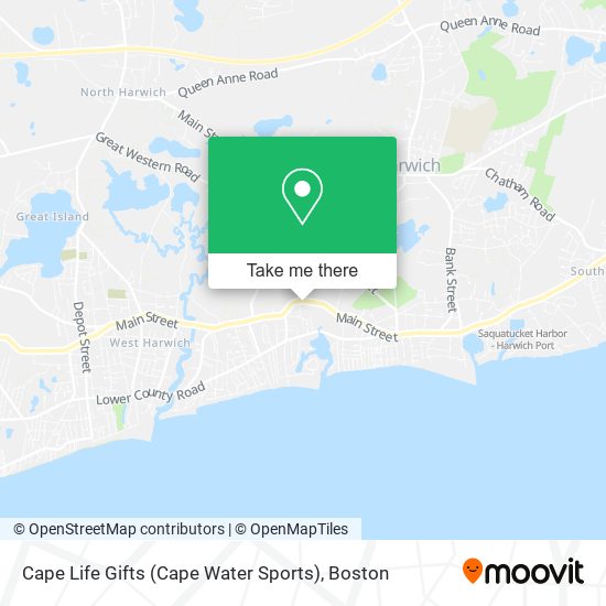 Mapa de Cape Life Gifts (Cape Water Sports)