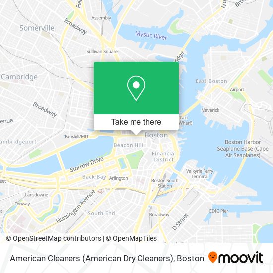 American Cleaners (American Dry Cleaners) map