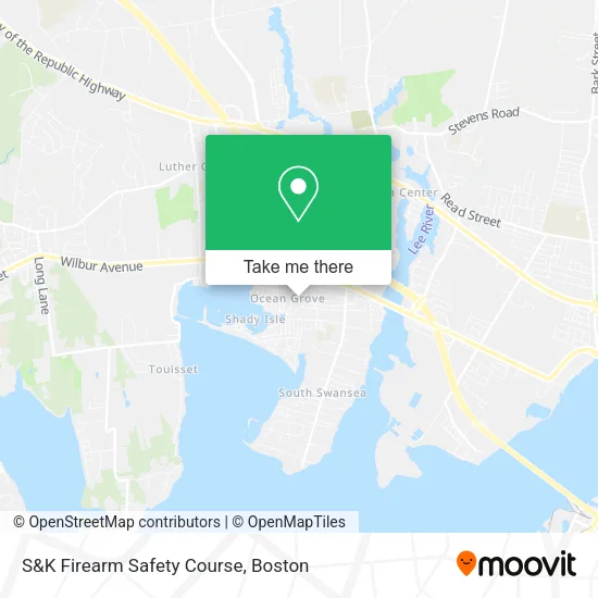 S&K Firearm Safety Course map