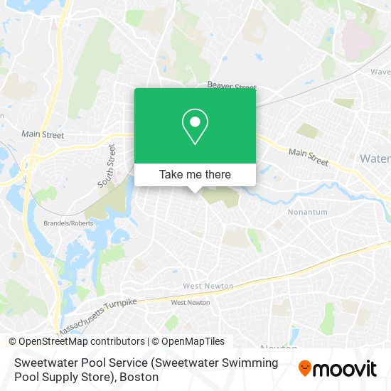 Sweetwater Pool Service (Sweetwater Swimming Pool Supply Store) map