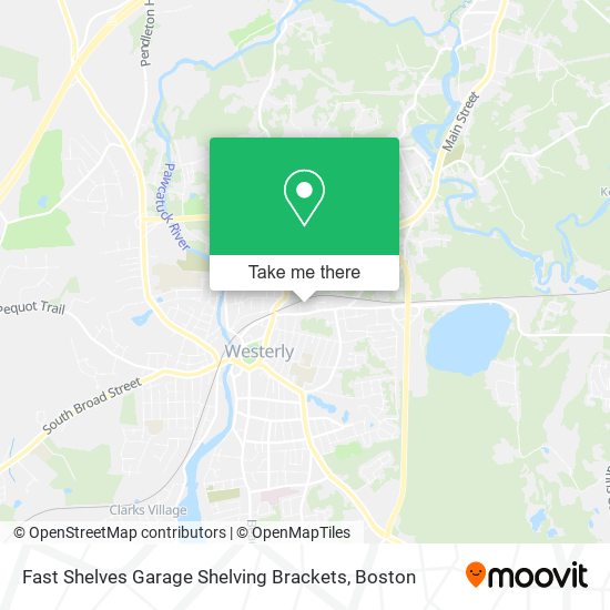 Mapa de Fast Shelves Garage Shelving Brackets