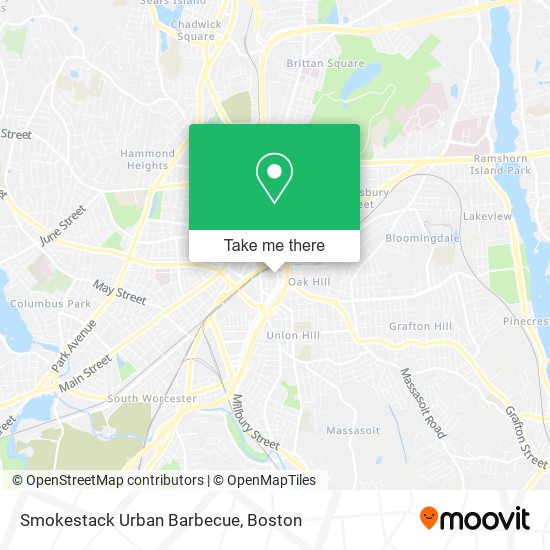 Mapa de Smokestack Urban Barbecue
