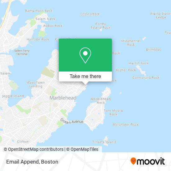 Email Append map