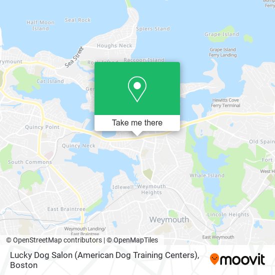 Mapa de Lucky Dog Salon (American Dog Training Centers)