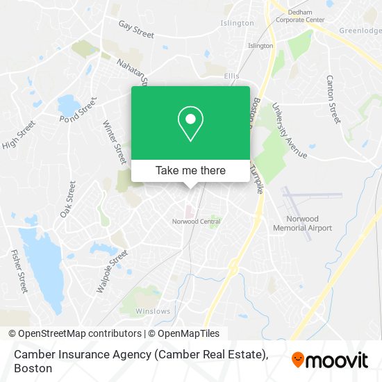 Mapa de Camber Insurance Agency (Camber Real Estate)