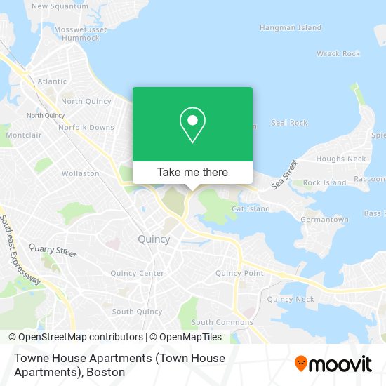 Mapa de Towne House Apartments (Town House Apartments)