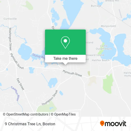 9 Christmas Tree Ln map