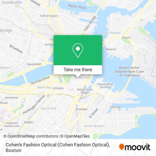 Cohen's Fashion Optical map