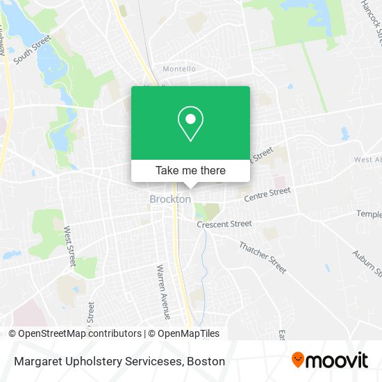 Margaret Upholstery Serviceses map