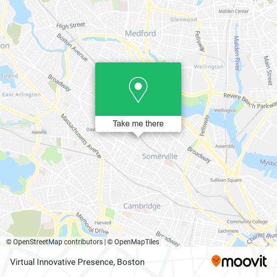 Virtual Innovative Presence map