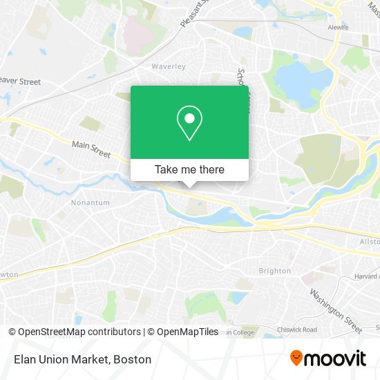 Elan Union Market map