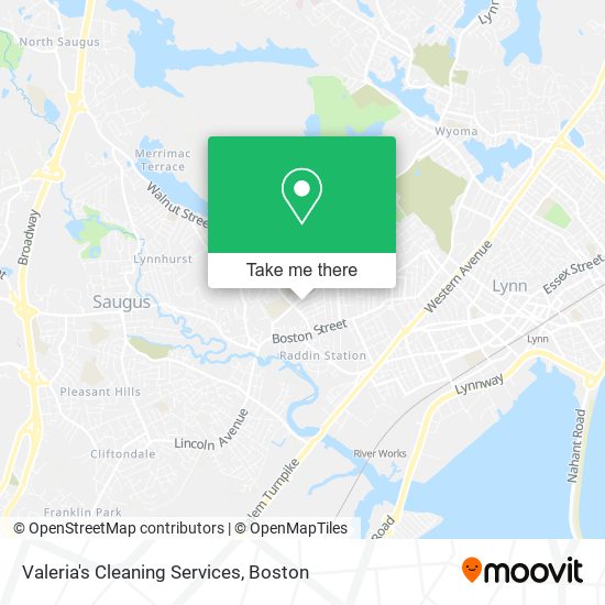 Mapa de Valeria's Cleaning Services