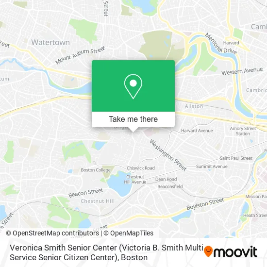 Veronica Smith Senior Center (Victoria B. Smith Multi Service Senior Citizen Center) map