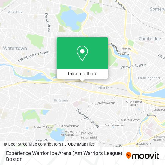 Mapa de Experience Warrior Ice Arena (Am Warriors League)