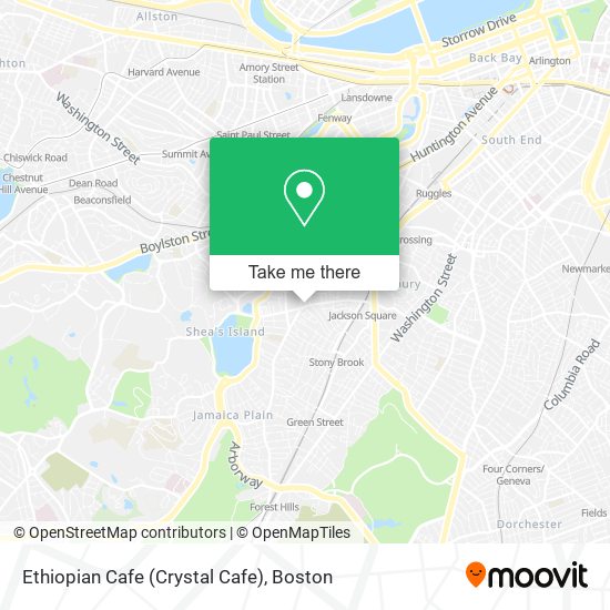 Mapa de Ethiopian Cafe (Crystal Cafe)