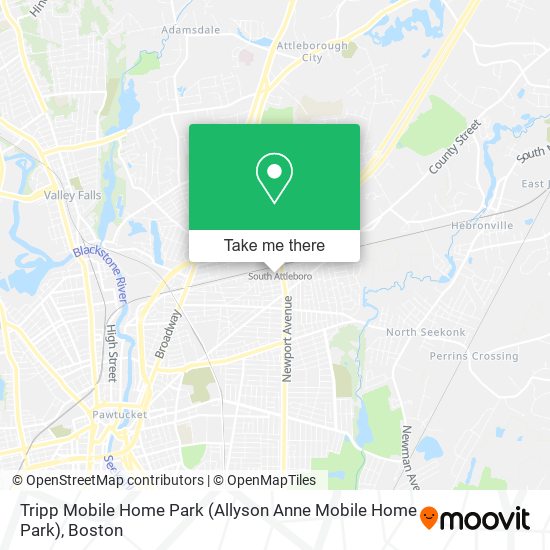 Tripp Mobile Home Park (Allyson Anne Mobile Home Park) map