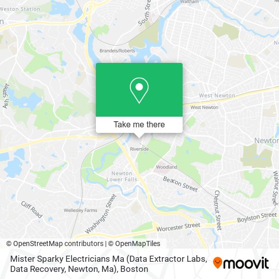 Mister Sparky Electricians Ma (Data Extractor Labs, Data Recovery, Newton, Ma) map