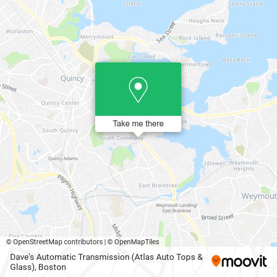 Mapa de Dave's Automatic Transmission (Atlas Auto Tops & Glass)