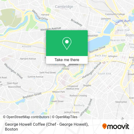 George Howell Coffee (Chef - George Howell) map