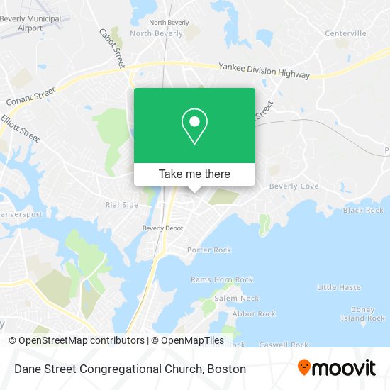 Dane Street Congregational Church map