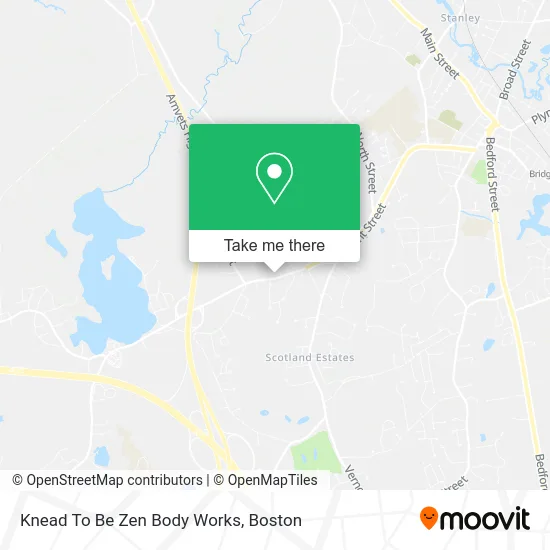 Knead To Be Zen Body Works map