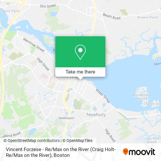 Vincent Forzese - Re / Max on the River (Craig Holt-Re / Max on the River) map