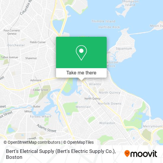 Mapa de Bert's Eletrical Supply (Bert's Electric Supply Co.)