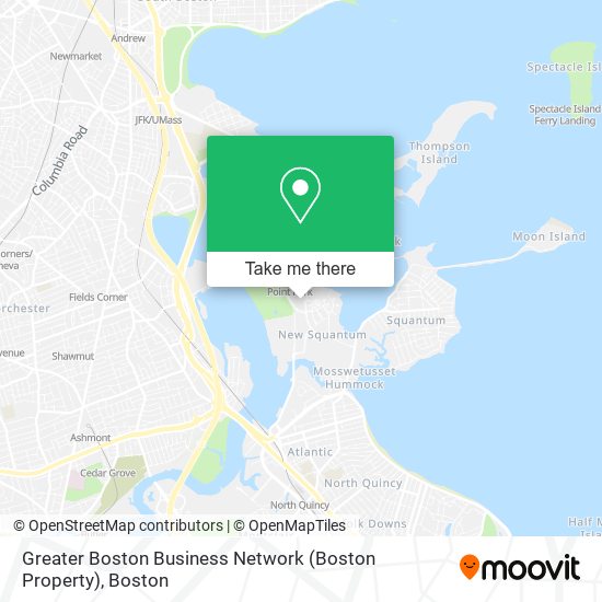 Mapa de Greater Boston Business Network (Boston Property)