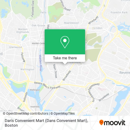 Mapa de Dan's Convenient Mart (Dans Convenient Mart)