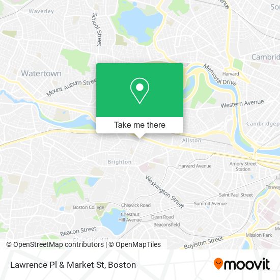 Mapa de Lawrence Pl & Market St