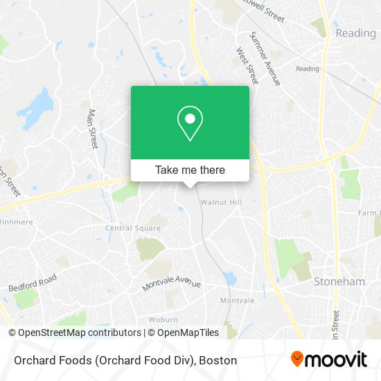 Mapa de Orchard Foods (Orchard Food Div)