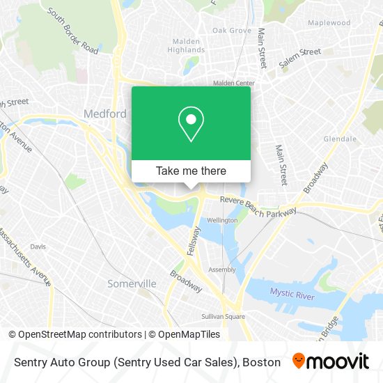 Mapa de Sentry Auto Group (Sentry Used Car Sales)