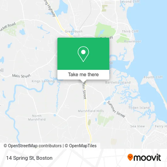 14 Spring St map